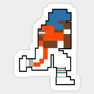 Tecmo Bowl Denver 8-bit DEN Sticker